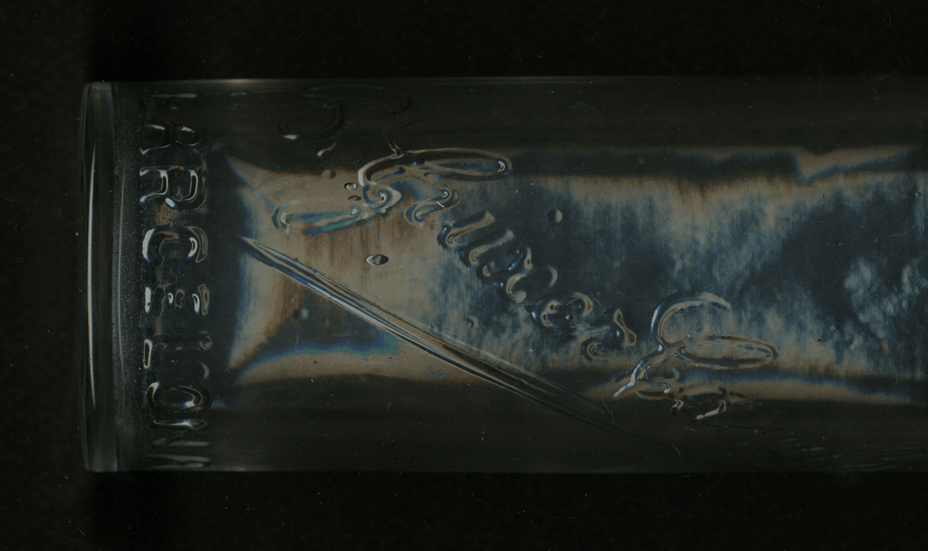 Ampolla transparent